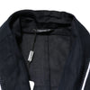 Dolce & Gabbana Dark Blue DG Embroidery Jacket Robe Blazer