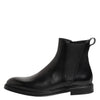 Dolce & Gabbana Black Chelsea Leather Mid Calf Boots Shoes