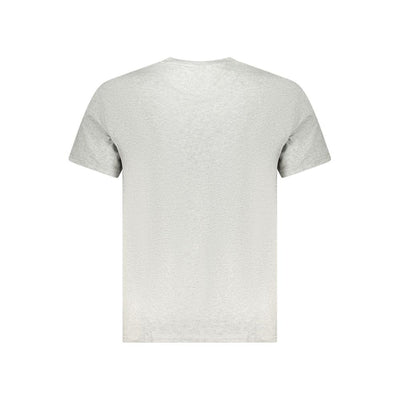 Tommy Hilfiger Grigio Cotton Men T-Shirt