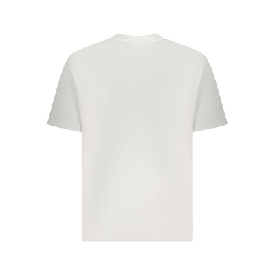Calvin Klein White Cotton Men T-Shirt
