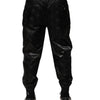 Dolce & Gabbana Black Logo DG Print Men Jogger Sweatpants Pants