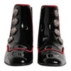 Dolce & Gabbana Black Jackie Buttoned Chelsea Boots Shoes