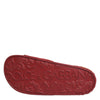 Dolce & Gabbana Red Devotion Matelassé Leather Slides Shoes