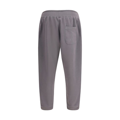 Y-3 Graue Jogginghose aus Baumwolle (Trainingshose)