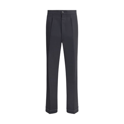 Margiela Black Wool Dress Pants