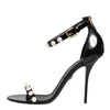 Dolce & Gabbana Black KEIRA Pearl Embellished Sandals Shoes