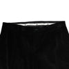 Dolce & Gabbana Black Cotton Men Dress Formal Trouser Pants