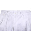 Dolce & Gabbana White Cotton Dress Slim Formal Trouser Pants