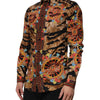 Dolce & Gabbana GOLD Cotton Tiger Carretto Long Sleeve Shirt