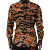 Dolce & Gabbana GOLD Cotton Tiger Carretto Long Sleeve Shirt