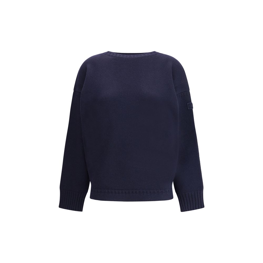 Chloé blaues Woll-Sweatshirt