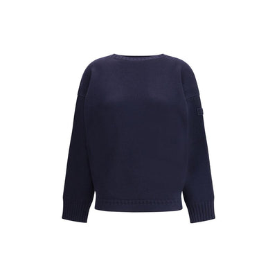 Chloé blaues Woll-Sweatshirt