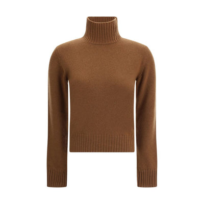 Ami Paris brauner Kaschmirpullover