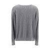 Brunello Cucinelli Gray Cotton Sweatshirt