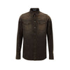 Dolce & Gabbana Brown Denim Shirt