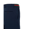 Gucci Blue Cotton Casual Pants