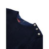 Gucci Navy Blue Wool Short Dress