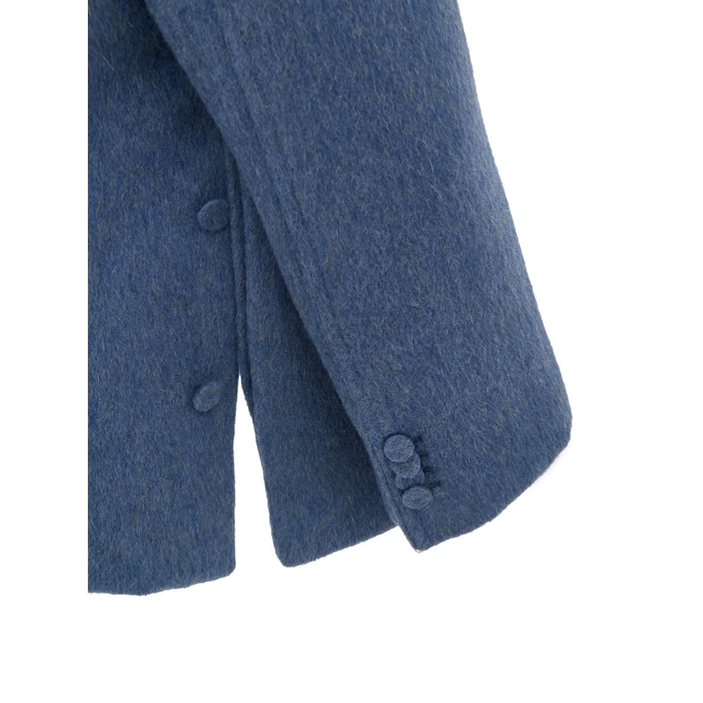 Gucci-Mantel aus hellblauer Wolle