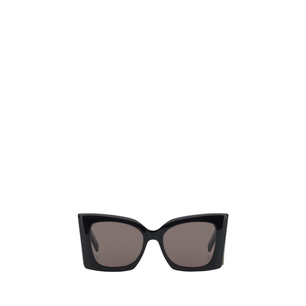 Saint Laurent Sonnenbrille aus schwarzem Acetat