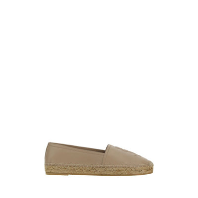 Saint Laurent Brown Lamb Ovis Aries Espadrilles