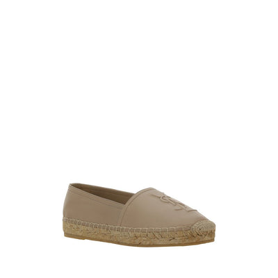 Saint Laurent Brown Lamb Ovis Aries Espadrilles