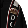 Dolce & Gabbana Black DG King Full Zip Sweatshirt  Sweater