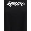 Kenzo Schwarzes Baumwoll-T-Shirt