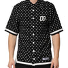 Dolce & Gabbana Black Polka Dot Short Sleeves Collared Polo T-shirt