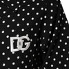 Dolce & Gabbana Black Polka Dot Short Sleeves Collared Polo T-shirt