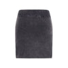 Alexander Wang Gray Cotton Mini Skirt
