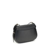 Michael Kors Black Calf Leather Bos Taurus Shoulder Bag
