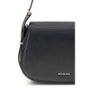 Michael Kors Black Calf Leather Bos Taurus Shoulder Bag