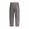 Brunello Cucinelli Brown Polyester Casual Pants