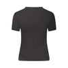 Tommy Hilfiger Black Cotton Women T-Shirt