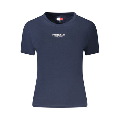 Tommy Hilfiger Blue Cotton Women's T-Shirt