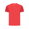 Tommy Hilfiger Red Cotton Men's T-Shirt