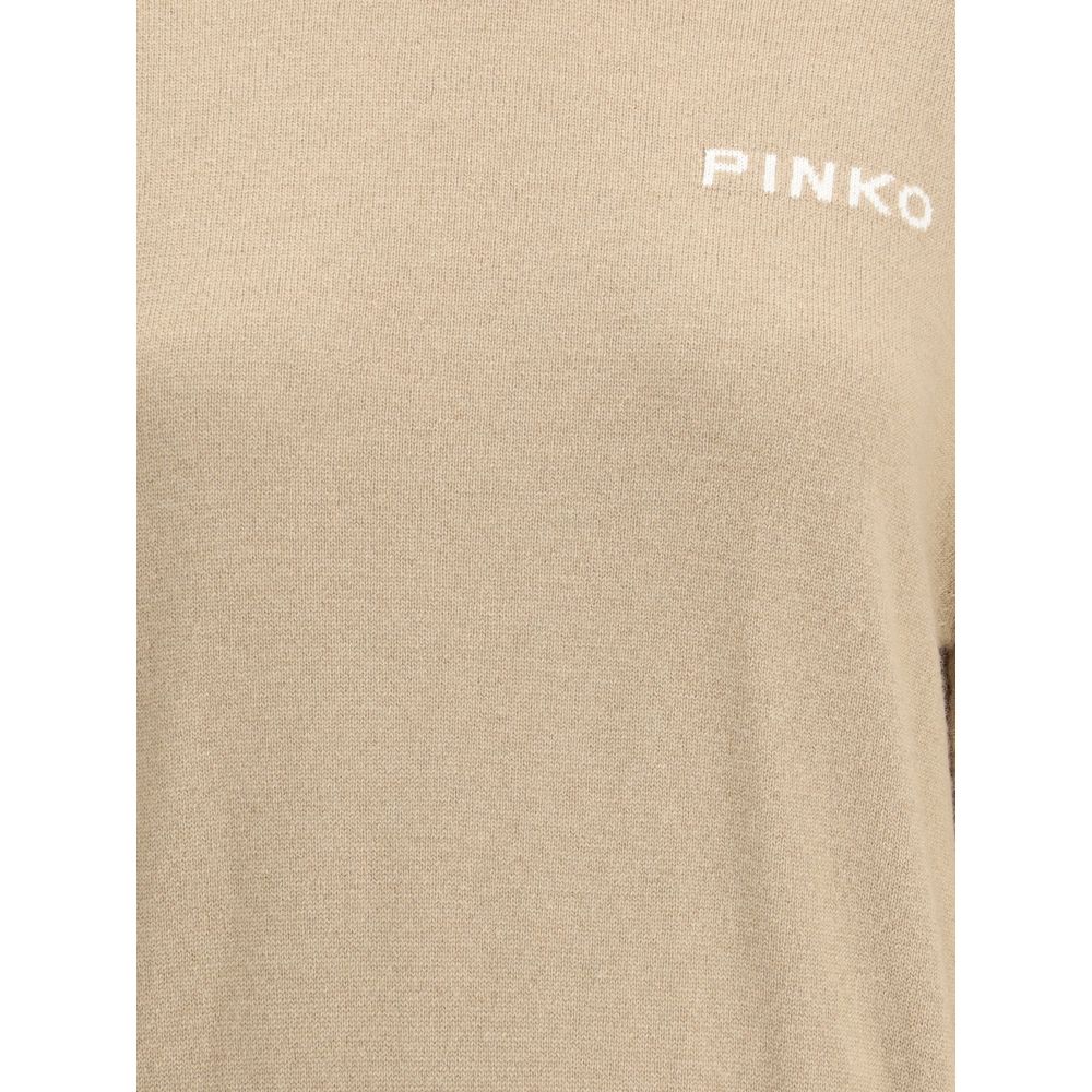 PINKO Beige Wool Sweatshirt