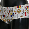 Dolce & Gabbana Underwear Sailor Print Silk Bottoms