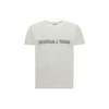 Saint Laurent White Cotton T-Shirt