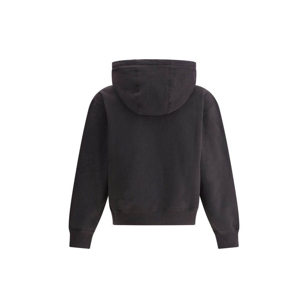 Saint Laurent Sweatshirt aus schwarzer Baumwolle