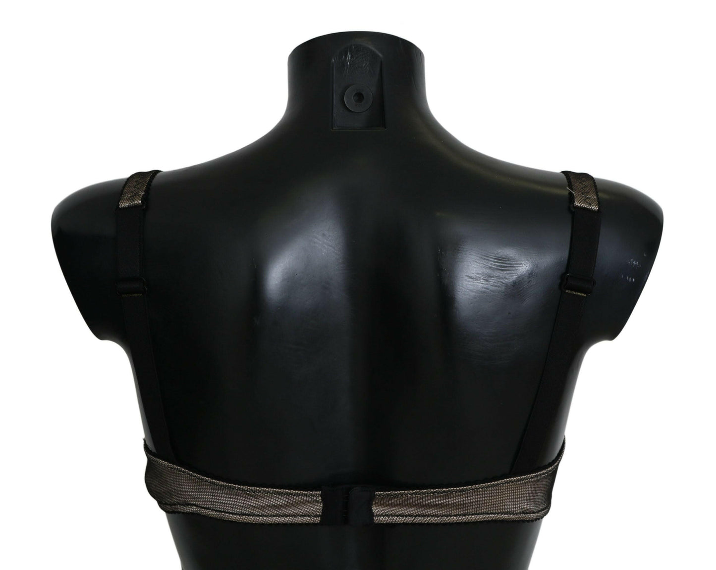 Dolce & Gabbana Brown Regg Balconcino Imbottito Bra Underwear