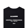 Jil Sander Black Cotton T-Shirt
