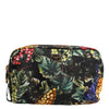 Dolce & Gabbana Multicolor Grape Print Clutch Logo Plaque Pouch Bag