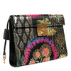 Dolce & Gabbana Multicolor Jacquard Floral Document Briefcase Bag