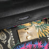 Dolce & Gabbana Multicolor Jacquard Floral Document Briefcase Bag