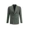 Tagliatore Bicolor Fleece Wool Blazer