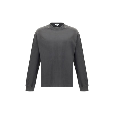 Agolde Gray Cotton Long Sleeve T-Shirt