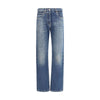 Prada Jeans aus blauer Baumwolle mit geradem Bein