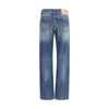 Prada Jeans aus blauer Baumwolle mit geradem Bein