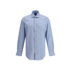 Finamore Light Blue Cotton Dress Shirt